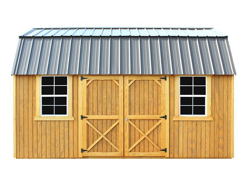 Side Entrance Lofted Barn
